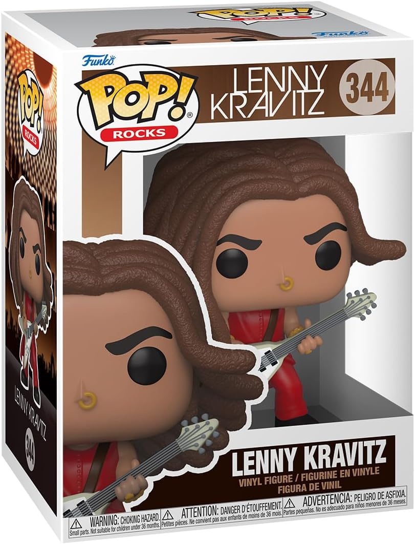 Funko Pop! Rocks: Lenny Kravitz, figura coleccionable divertida