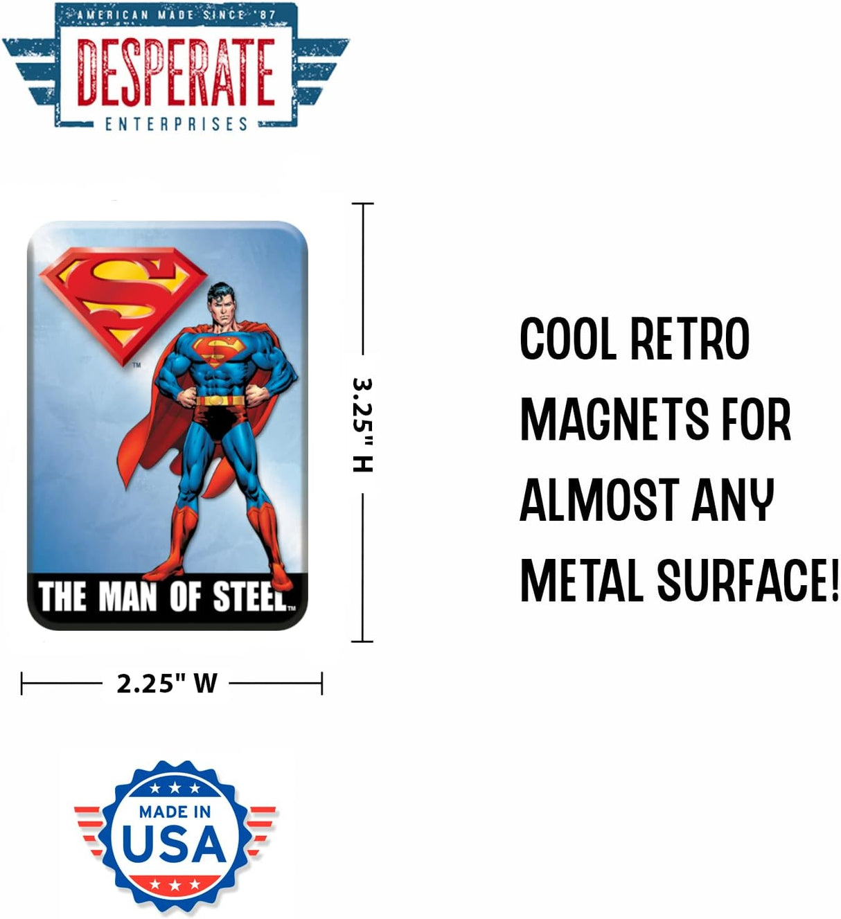 Imán Divertido para Nevera, Oficina, Hogar y Escuela - Superman