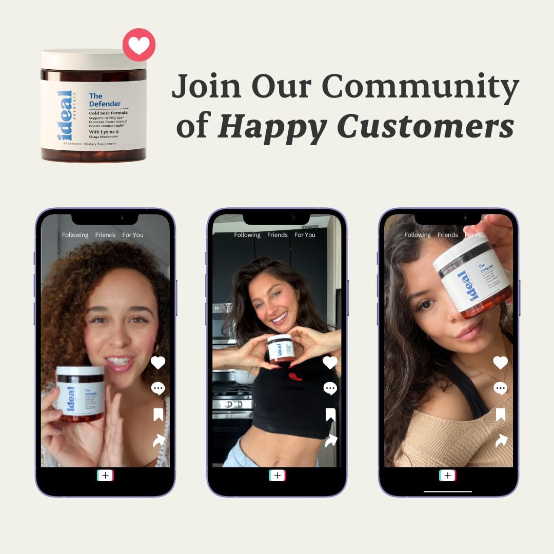 Suplemento para herpes labial | L-Lisina 1000mg | 60 Cápsulas