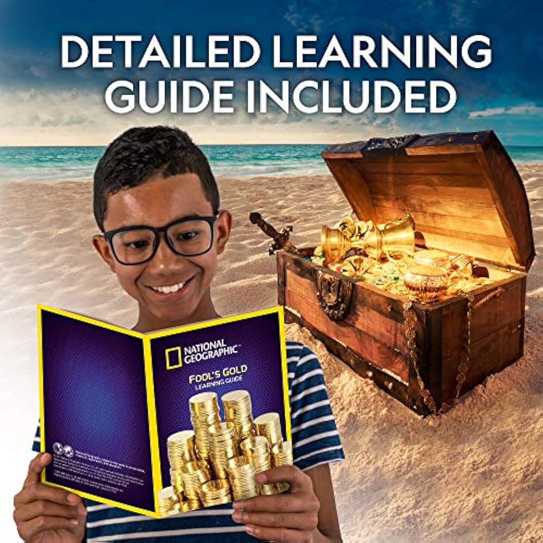El kit de excavación GEOGRAFÍA NACIONAL, Dorado