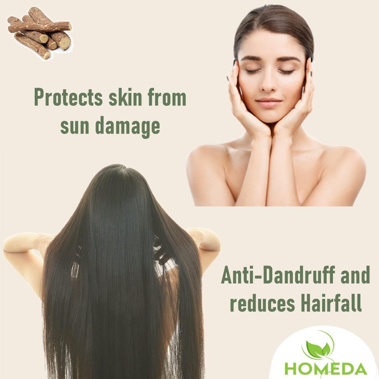 Polvo de Mulethi para la piel y consumo - 200 Gr - Licorice