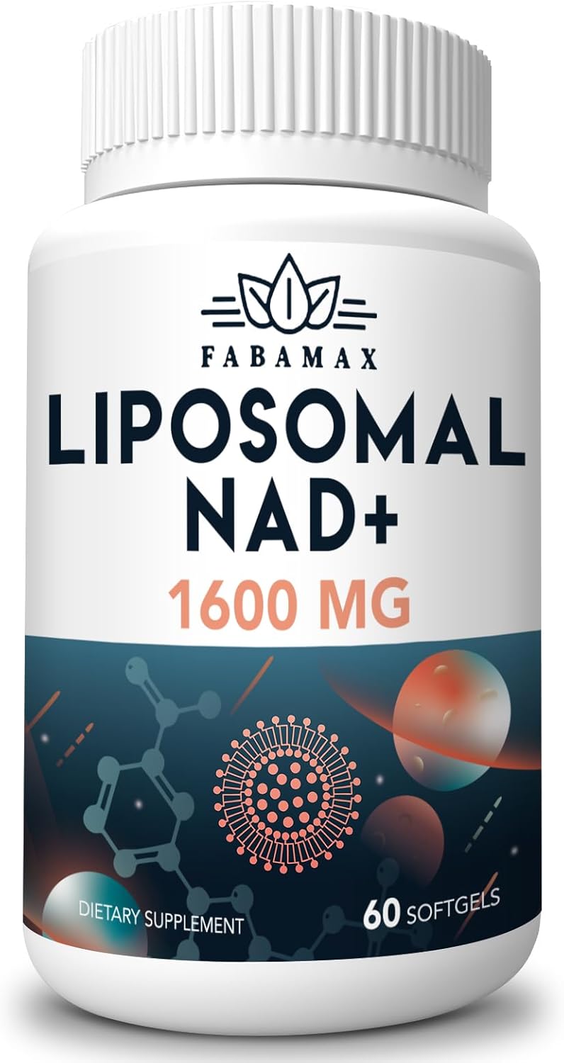 Suplemento liposomal de NAD de 1600 mg Rossylla