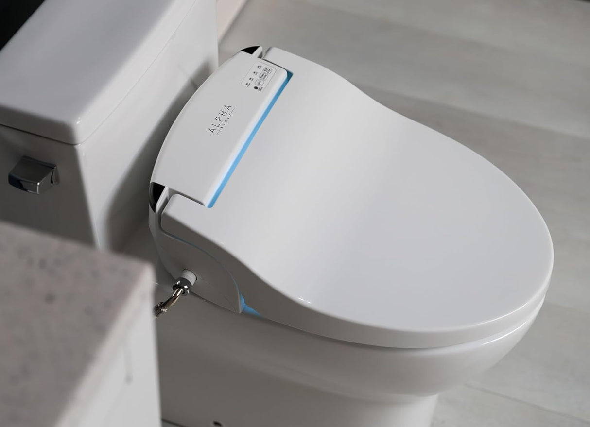 Asiento de inodoro bidet ALPHA, agua caliente, JX2