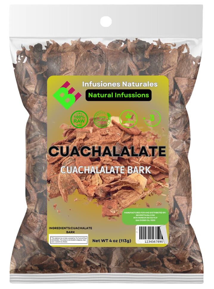 Té Herbal Cuachalalate 4 oz B-Experts 100% Natural Sin GMO