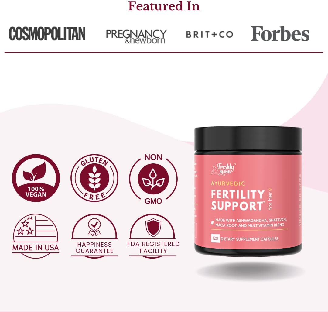 Suplementos Ayurvédicos de Fertilidad para Mujeres Ovulación