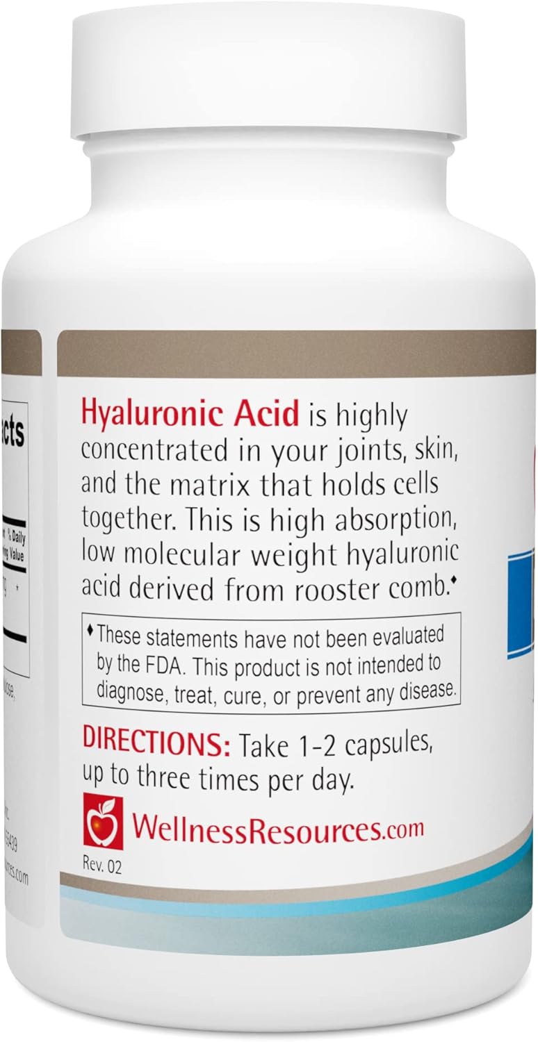 Wellness Resources Ácido hialurónico de peine de gallo