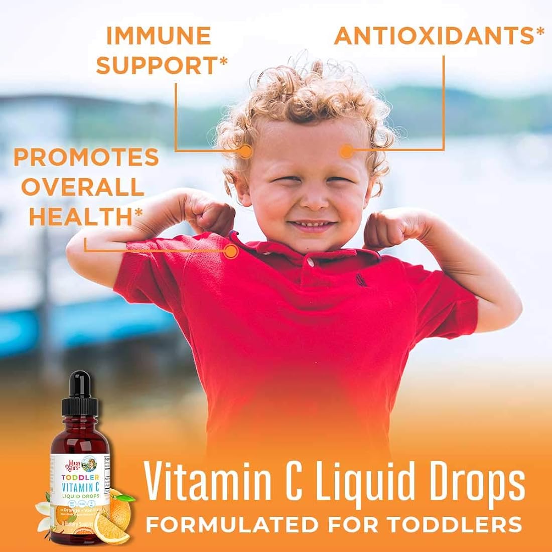 Suplementos Alimenticios de vitamina C para niños 1 oz