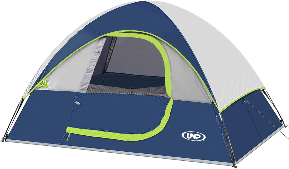 Tienda de Camping 2 Personas, Impermeable y Resistente - Modelo X