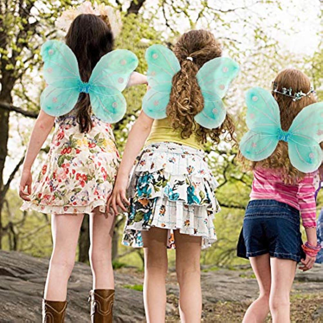 Disfraces 8 juegos de princesa de hadas alas mariposa