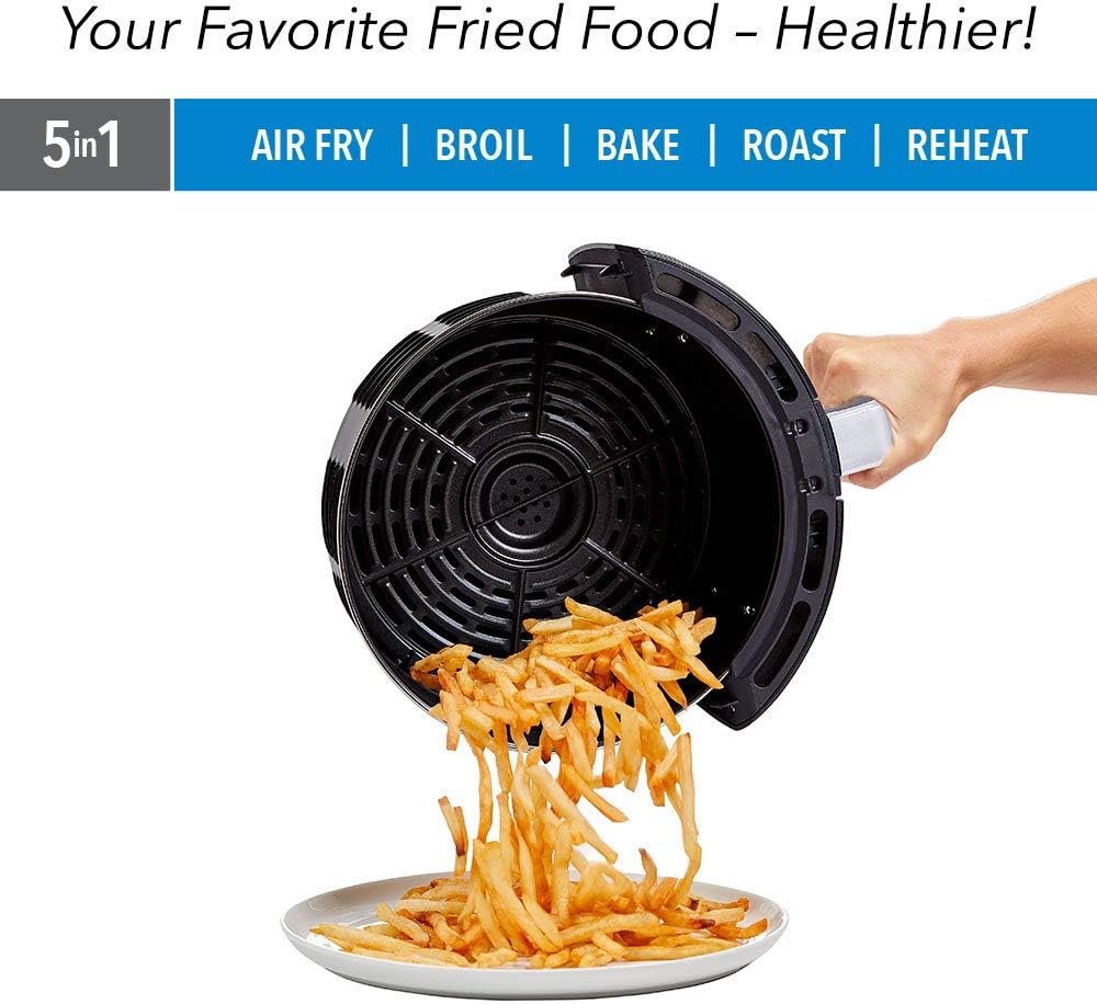 Freidora de aire PowerXL 7 QT Maxx Classic, alta temperatura, nonstick