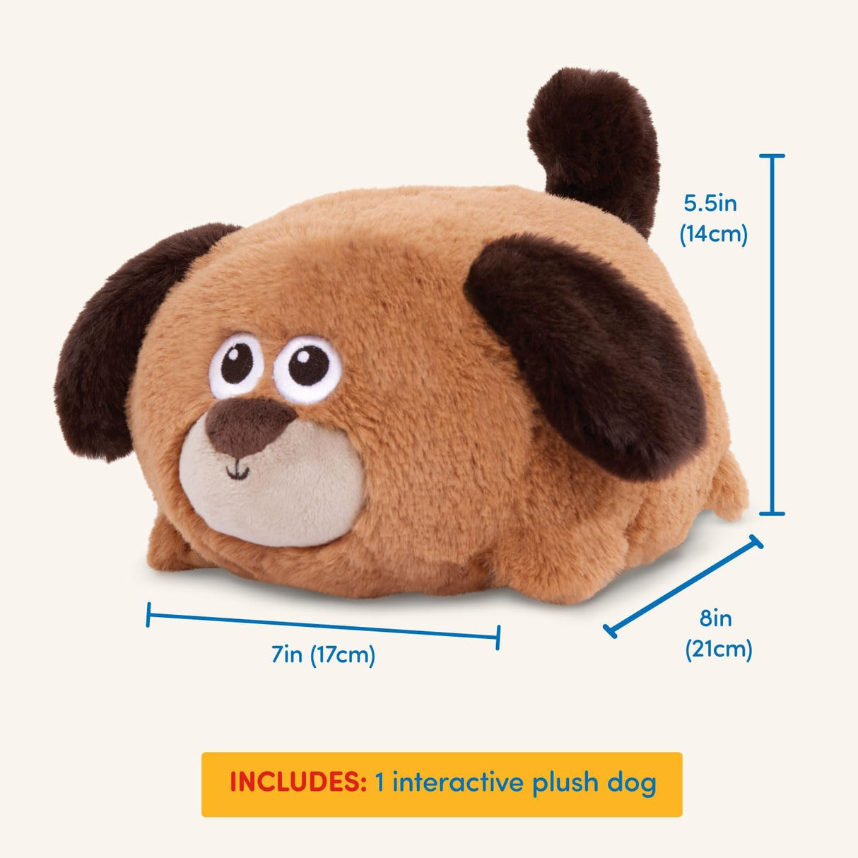 Perro de peluche interactivo Battat - Movimiento y sonidos - Wag n' Waddle