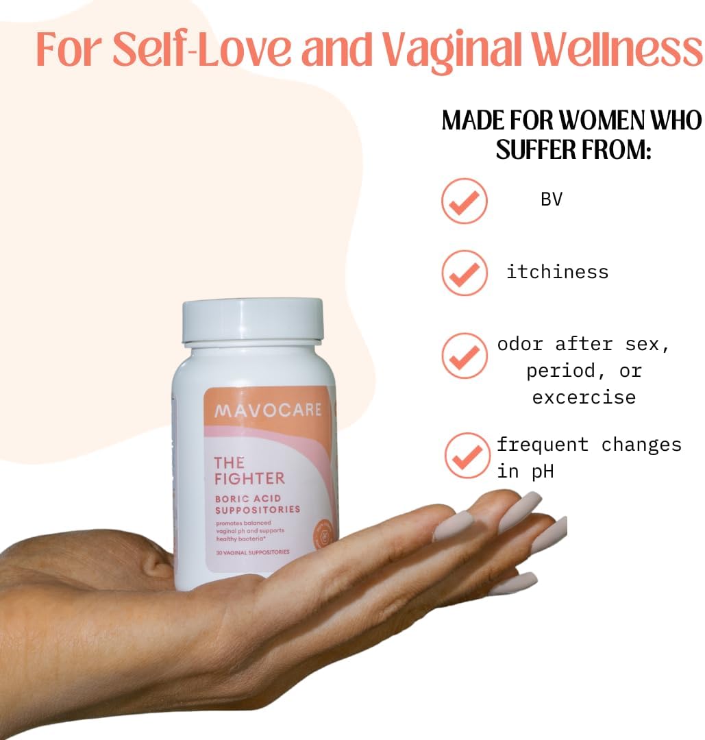 Ácido bórico 600 mg The Fighter con cápsula vegana