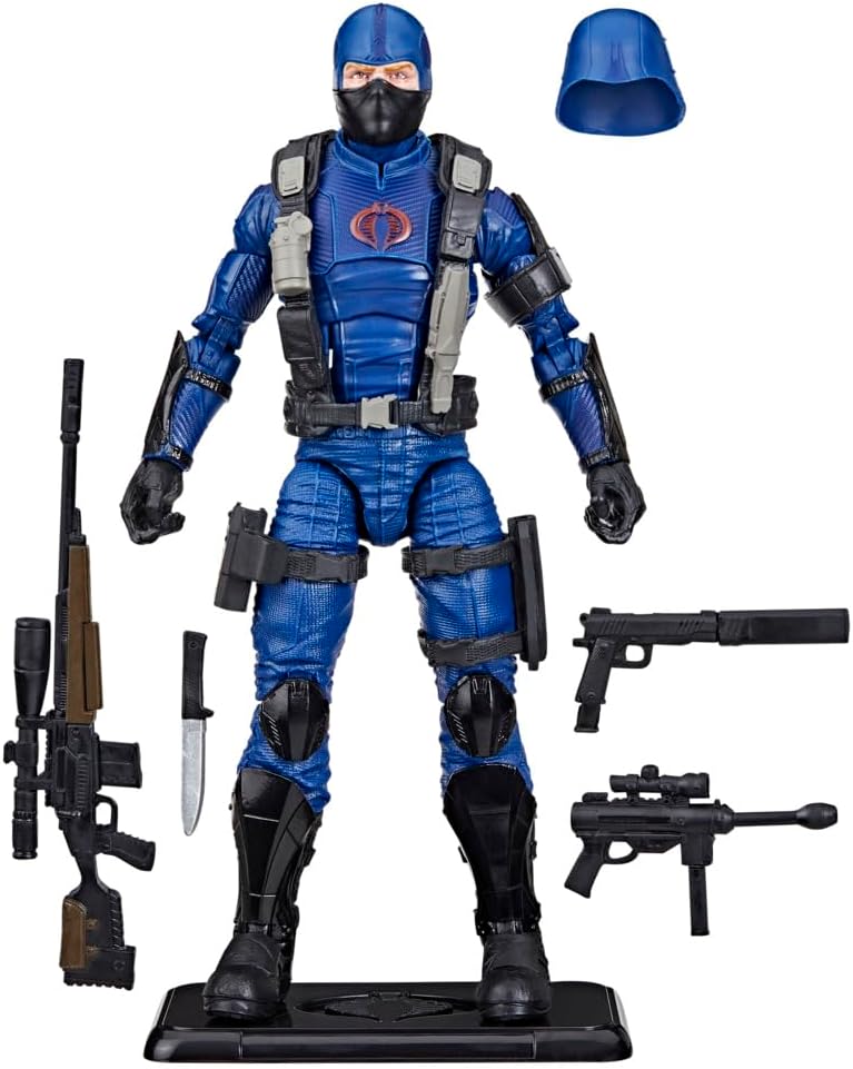 Figura Cobra Trooper G.I. Joe 6 con 9 Accesorios Retro
