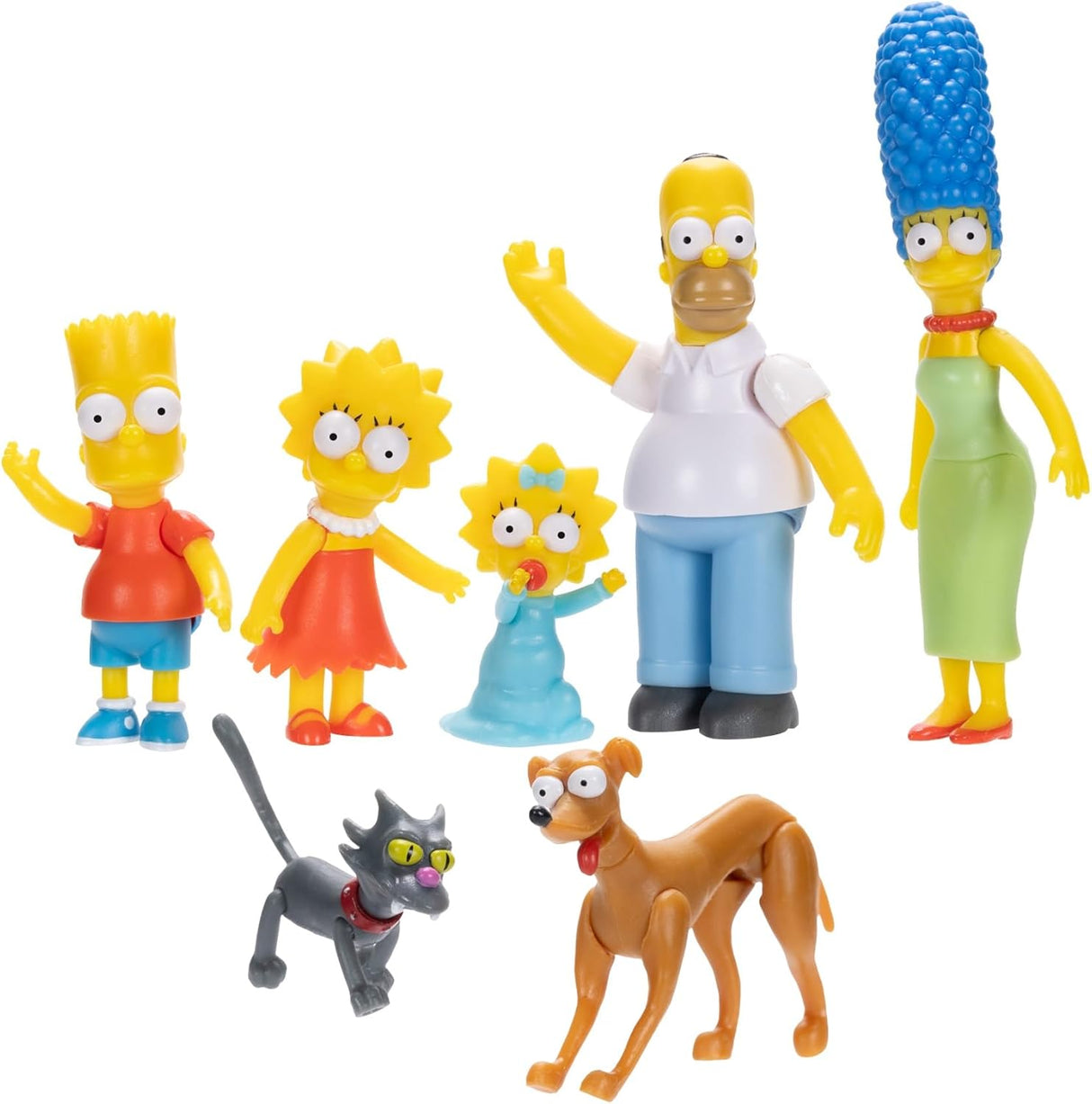 Figuras de Acción Los Simpsons, Disney, Pack Familiar 2.5”