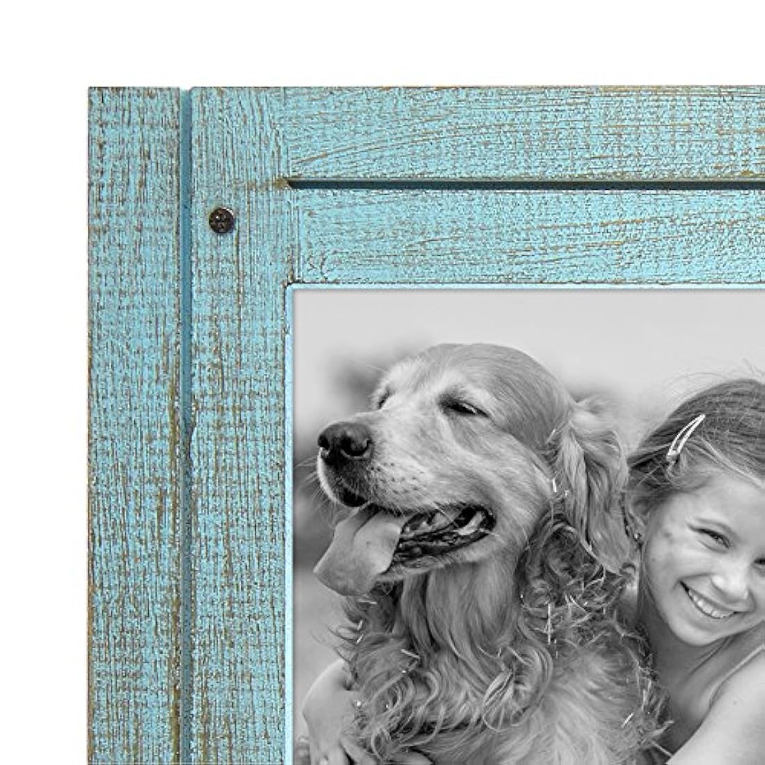 Marco de madera envejecida