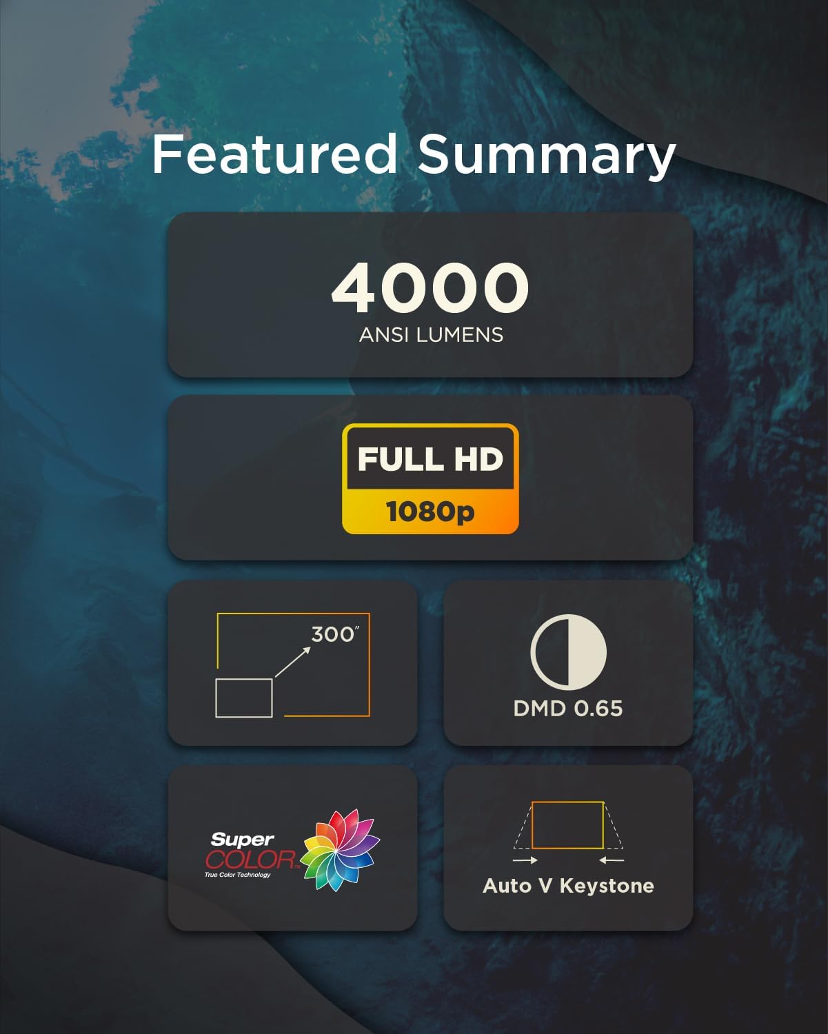 Proyector ViewSonic PA503HD 4000 Lúmenes, HDMI y USB