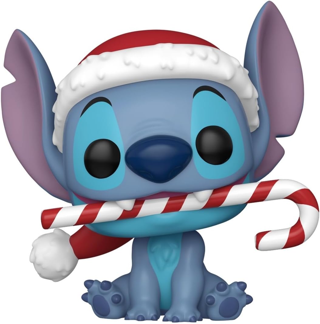 Funko Pop! Disney: Stitch - Stitch con Bastón de Caramelo