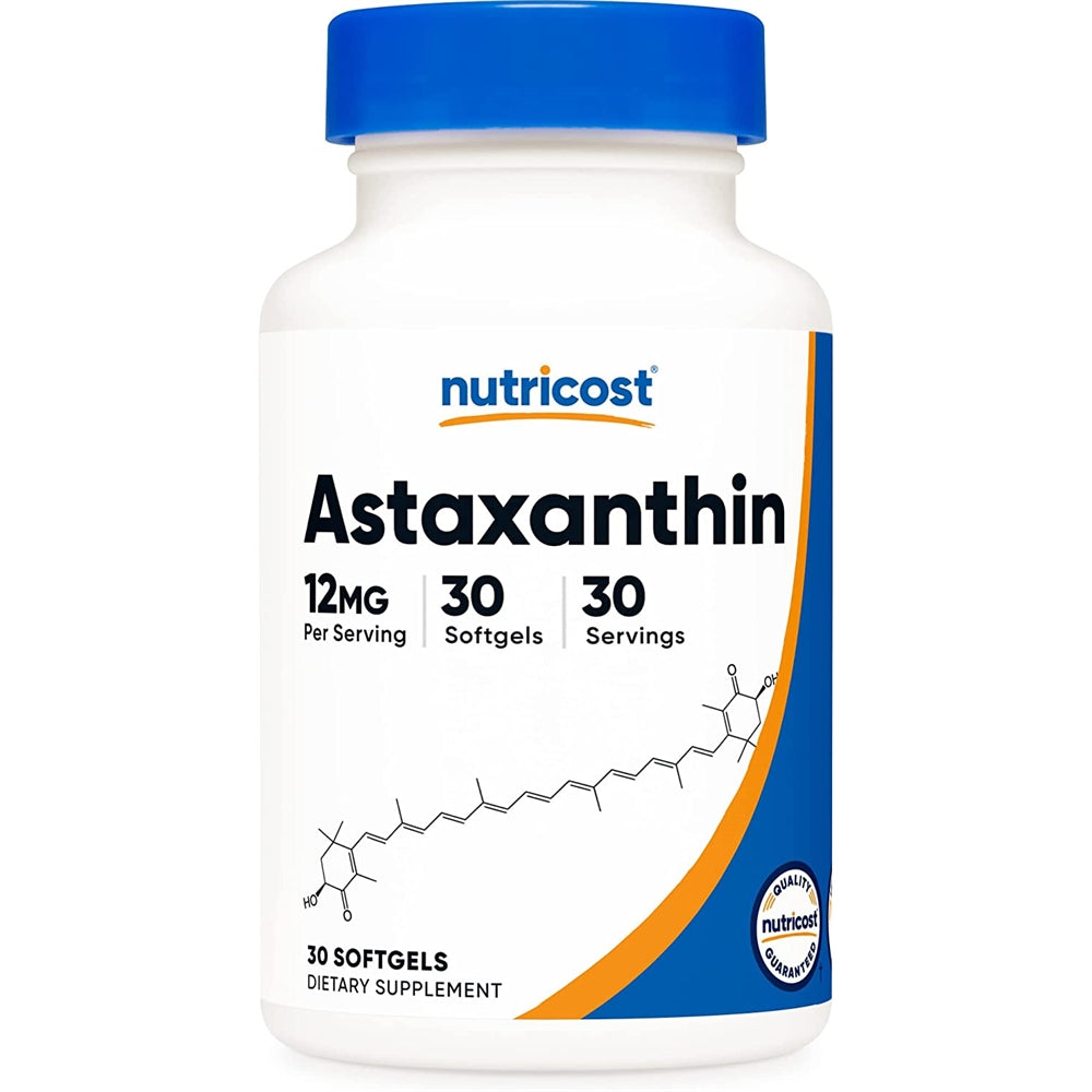 Suplementos Alimenticios Astaxantina 30 cápsulas blandas