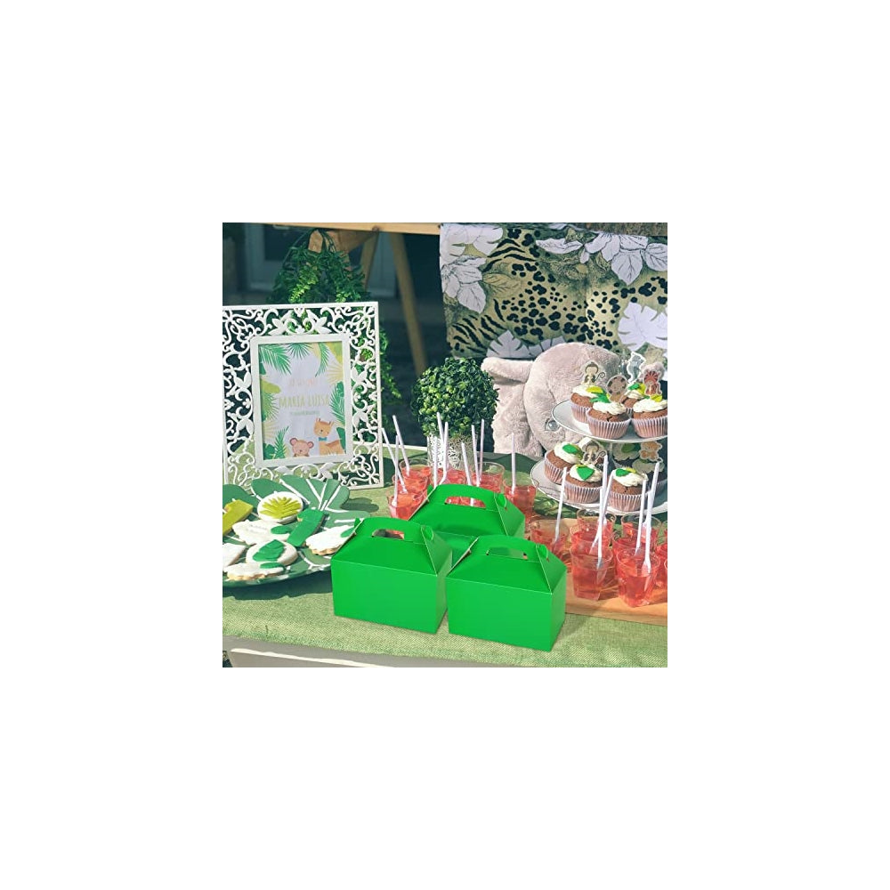 Kits de Decoración de Cajas de regalo para fiestas verdes