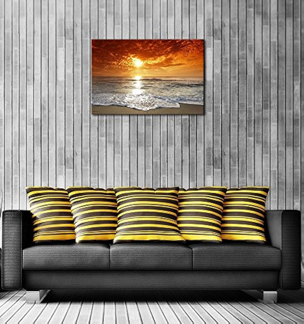 Wieco Art - Paisaje moderno marino, arte expandido