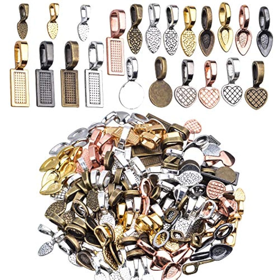 Dijes y Medallas 120 piezas