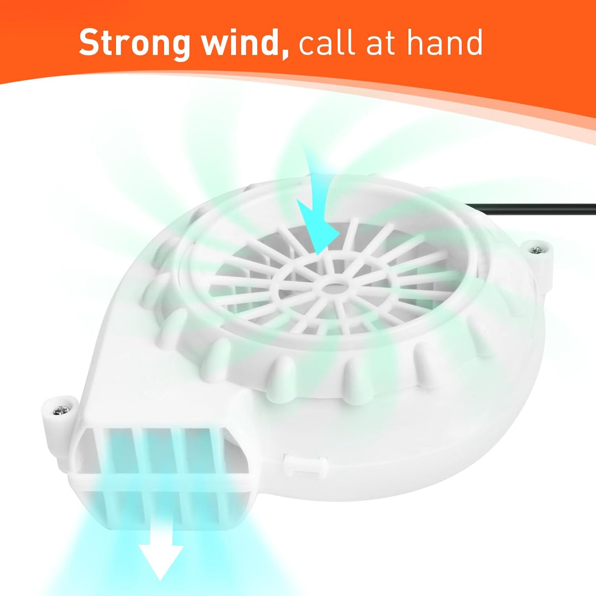 Ventilador Inflable para Disfraz, Mini Bomba, Reemplazo