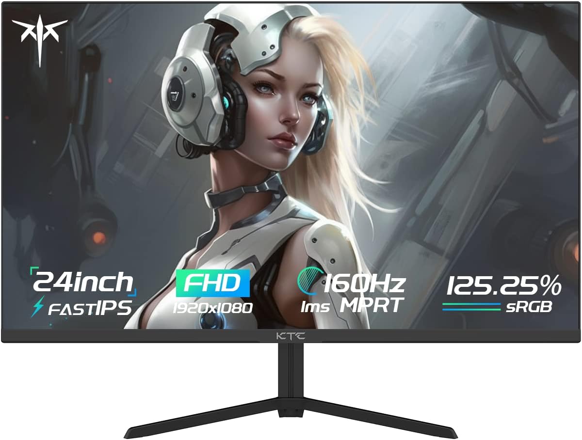 Monitor Gaming KTC 24 FHD 165Hz 1ms HDR, Modelo H24T09P