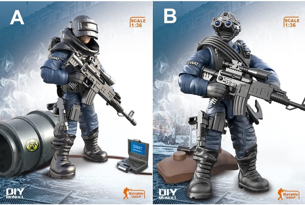 Figura de Acción Militar YEIBOBO, Fuerzas Especiales XJ-9902