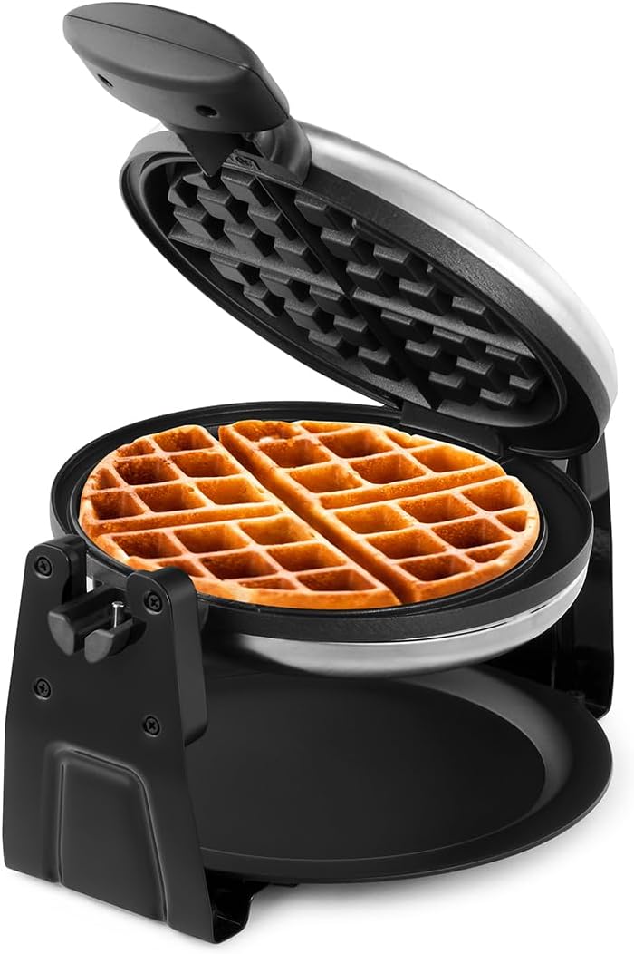 Waflera Holstein Housewares, Antiadherente, 7 pulgadas, Modelo RR-01