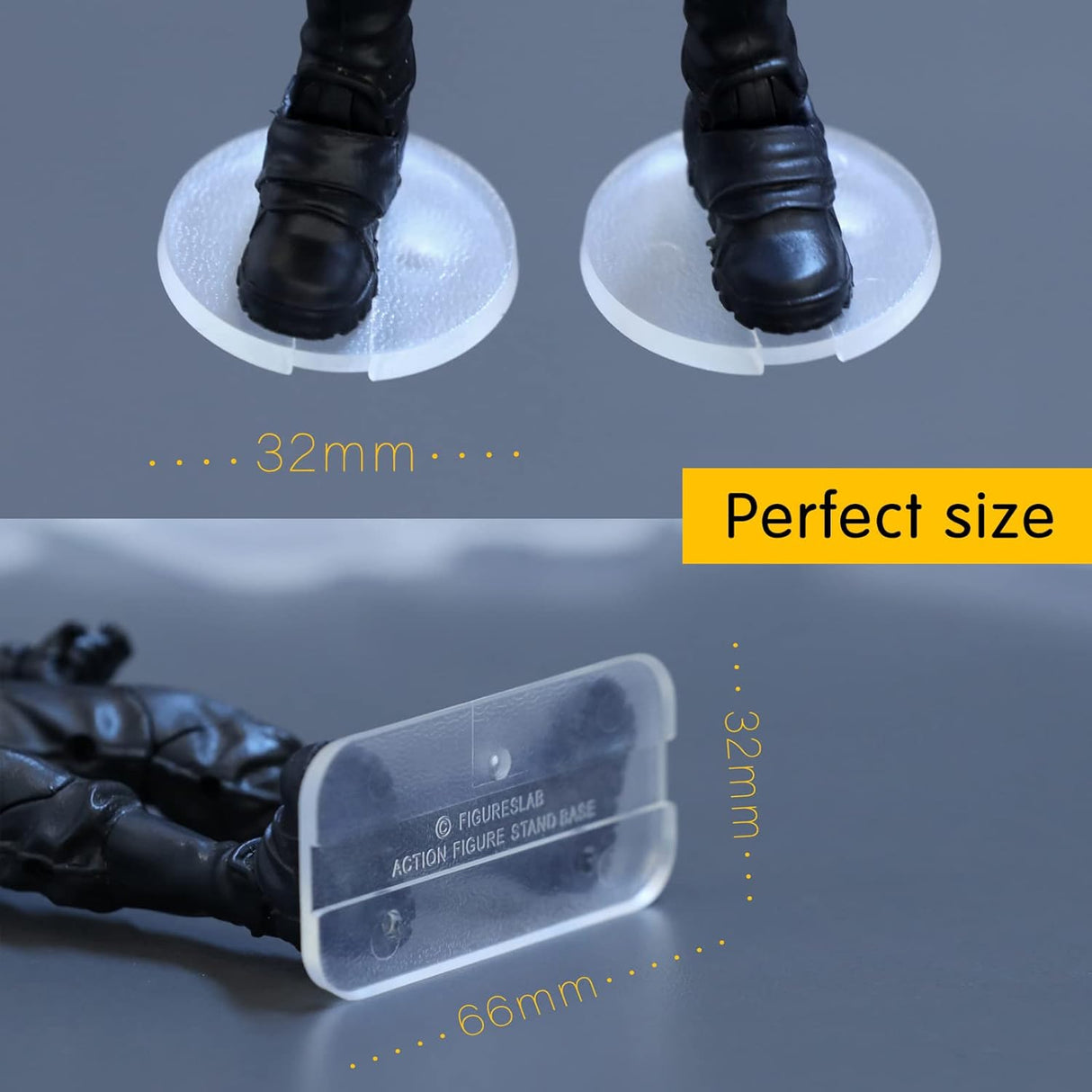 Soporte para Figuras de Acción 28PCS, Compatible con Marvel 1/12