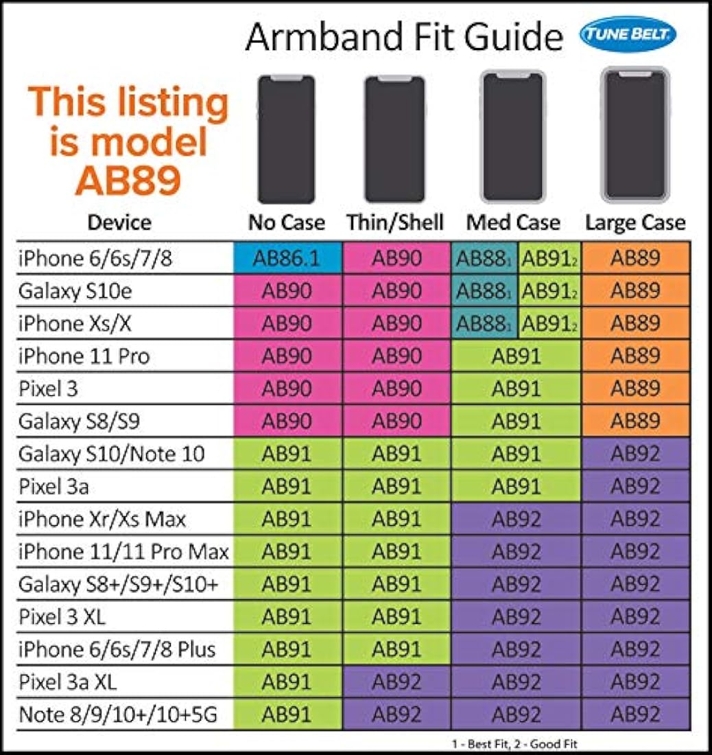 Brazalete con funda grande para correr y trabajar fuera