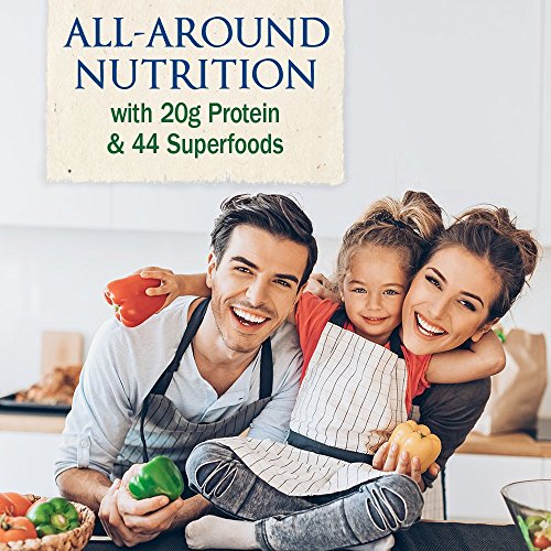 Proteína orgánica a base de plantas crudas