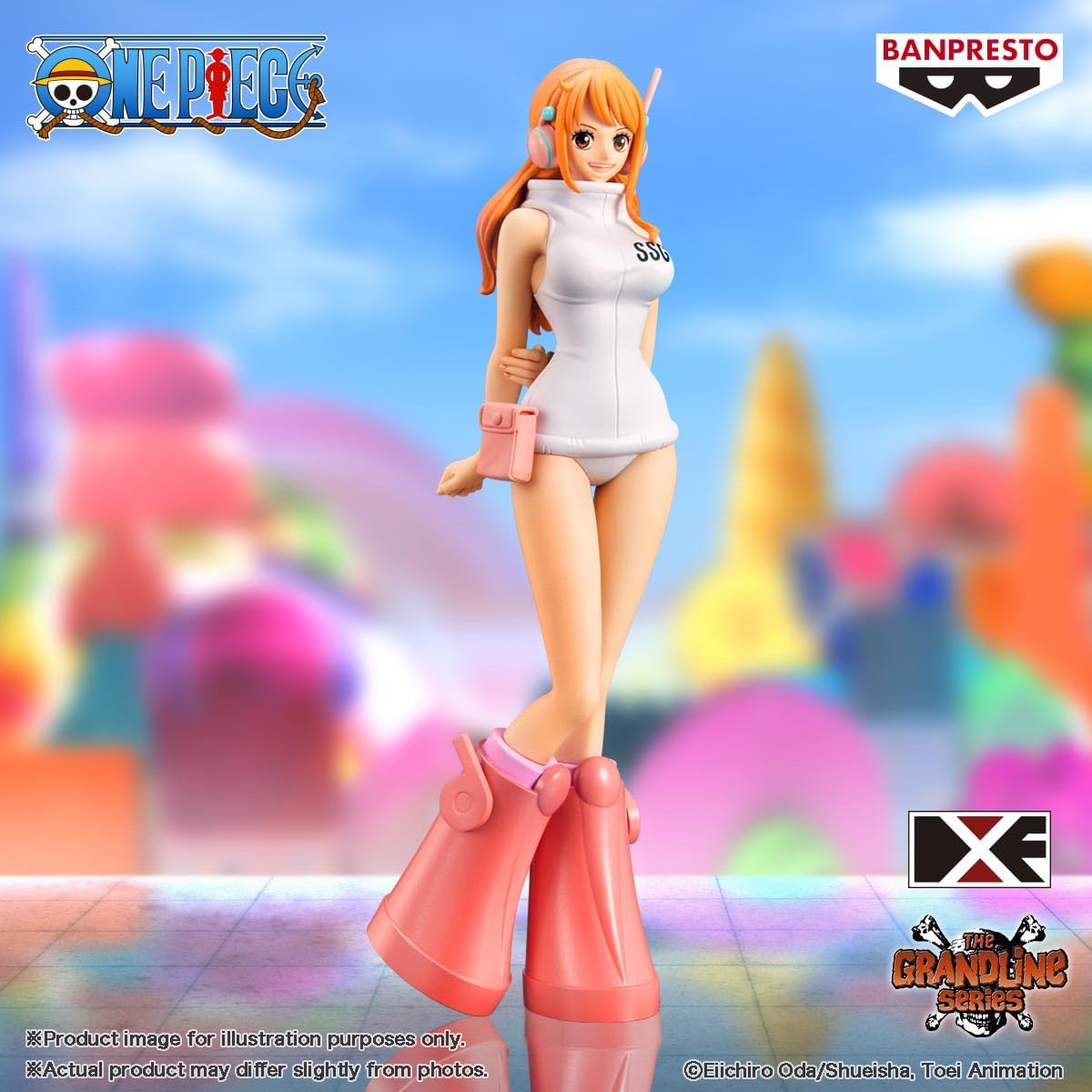Figura Egghead Nami - Banpresto - DXF The Grandline Series