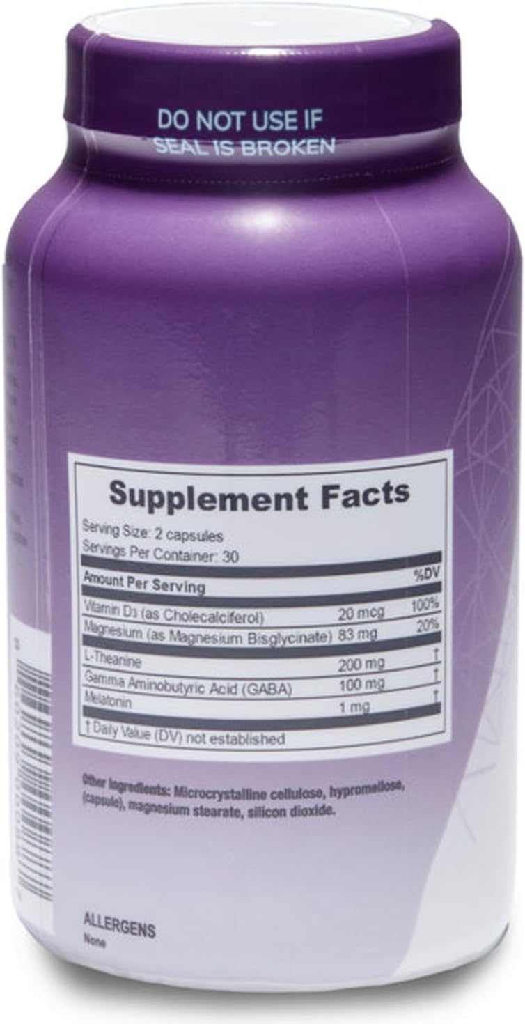 Suplemento de Sueño Levium | Melatonina, GABA, L-Teanina