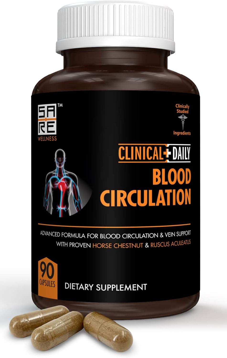 Suplemento Circulatorio Diario - Varices - 90 Cápsulas