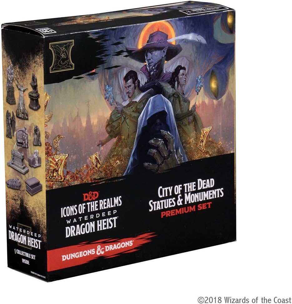 Miniaturas WizKids D&D: Waterdeep Dragon Heist Booster Brick (8)