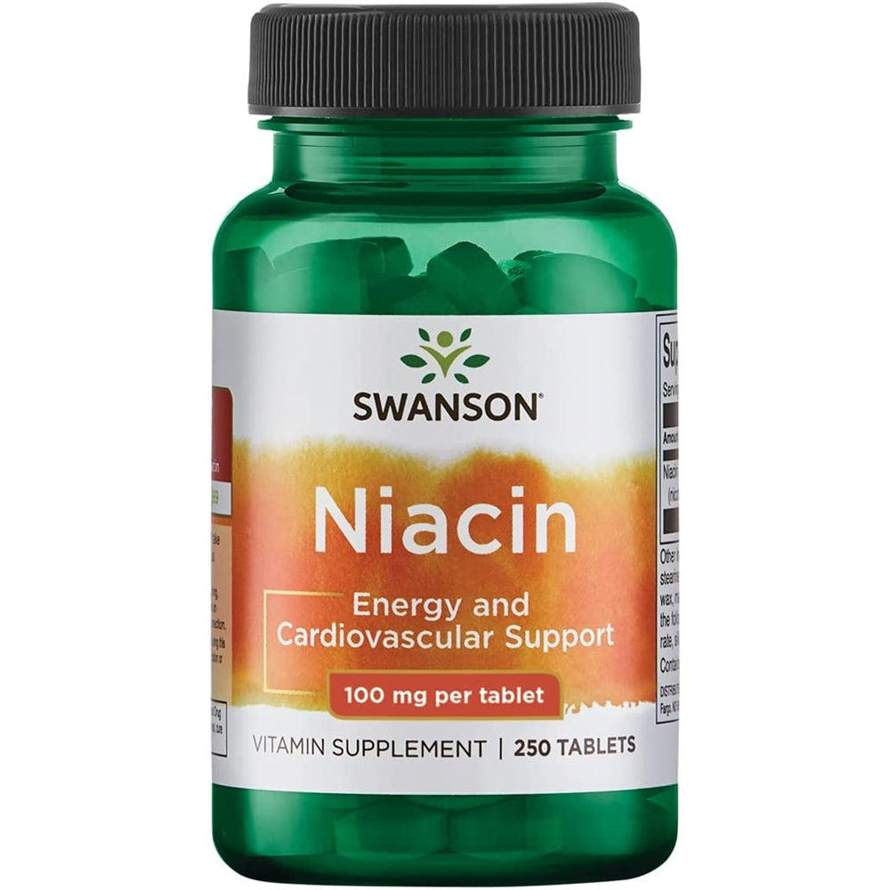 Suplemento Niacina (vitamina B3) vitamínico 250 cap 100 mg