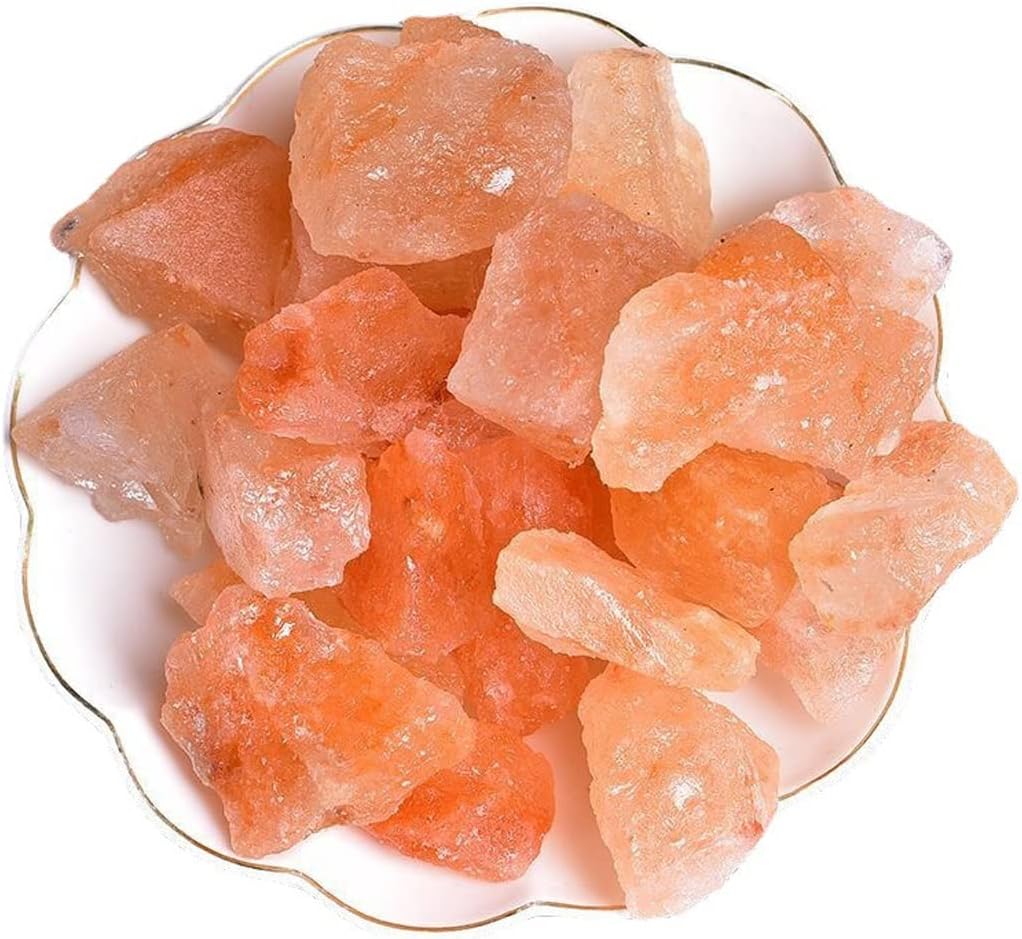 Cristales de Sal del Himalaya, Piedras Naturales para Sanación