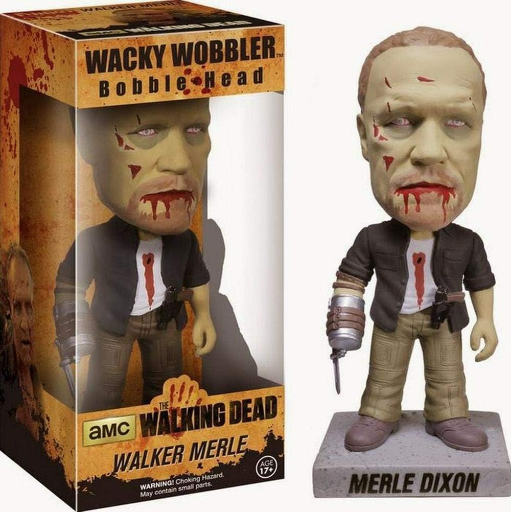 Figura Wacky Wobbler Zombie Merle Cabezon 18 cm Modelo 2023