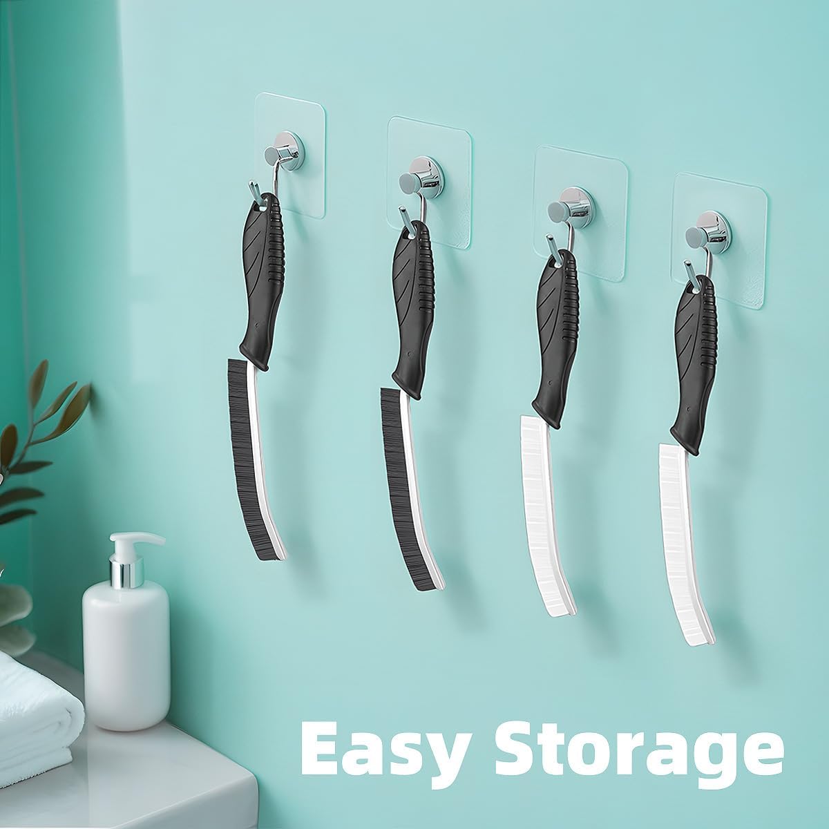 Cepillo de limpieza estrecho, multifuncional, modelo 4