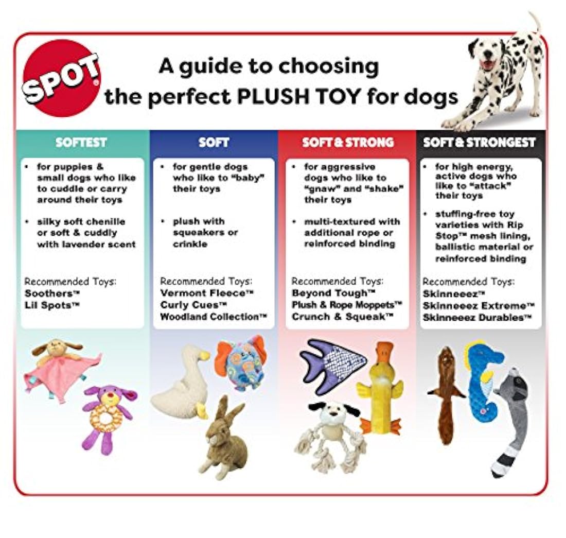 Ética forro polar chewman 8-Inch Dog Toy