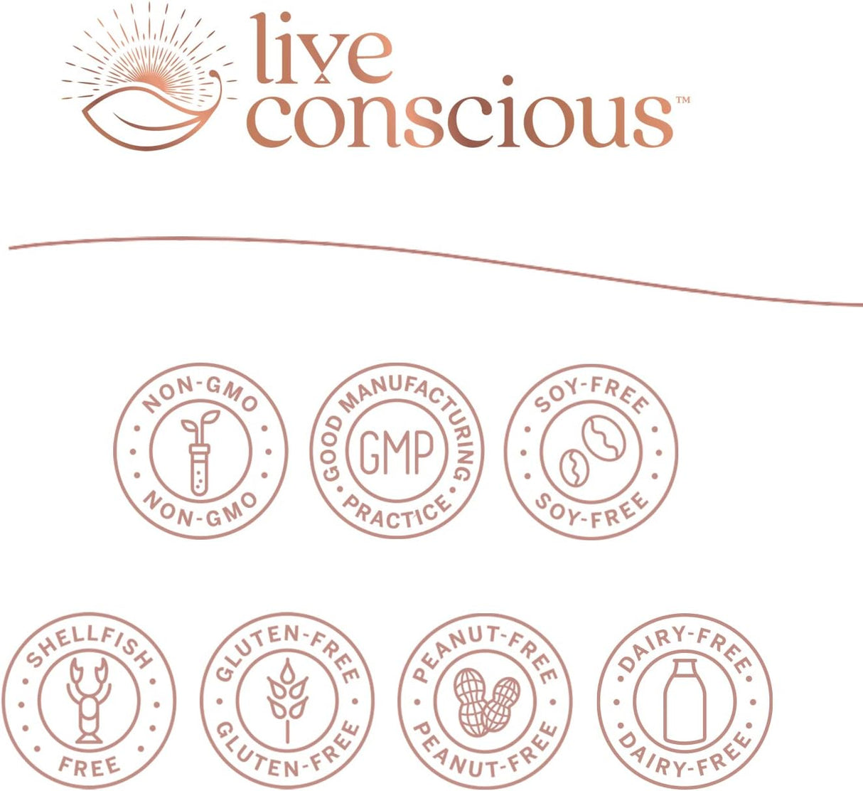 Suplemento de Vitamina K2 MK7 con D3 | Live Conscious 60 Softgels