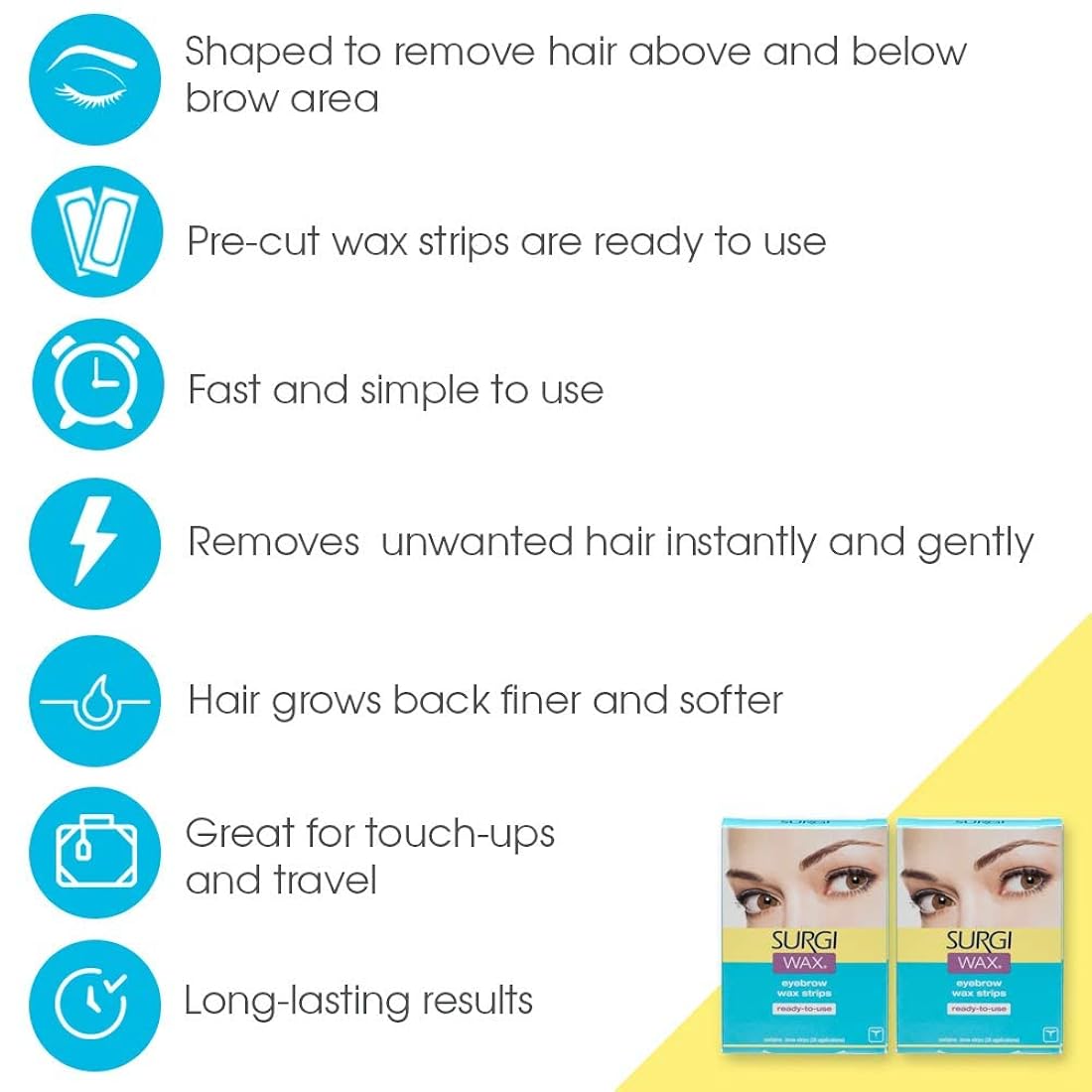 Cortadores de cejas para cejas 28 aplicaciones Surgi