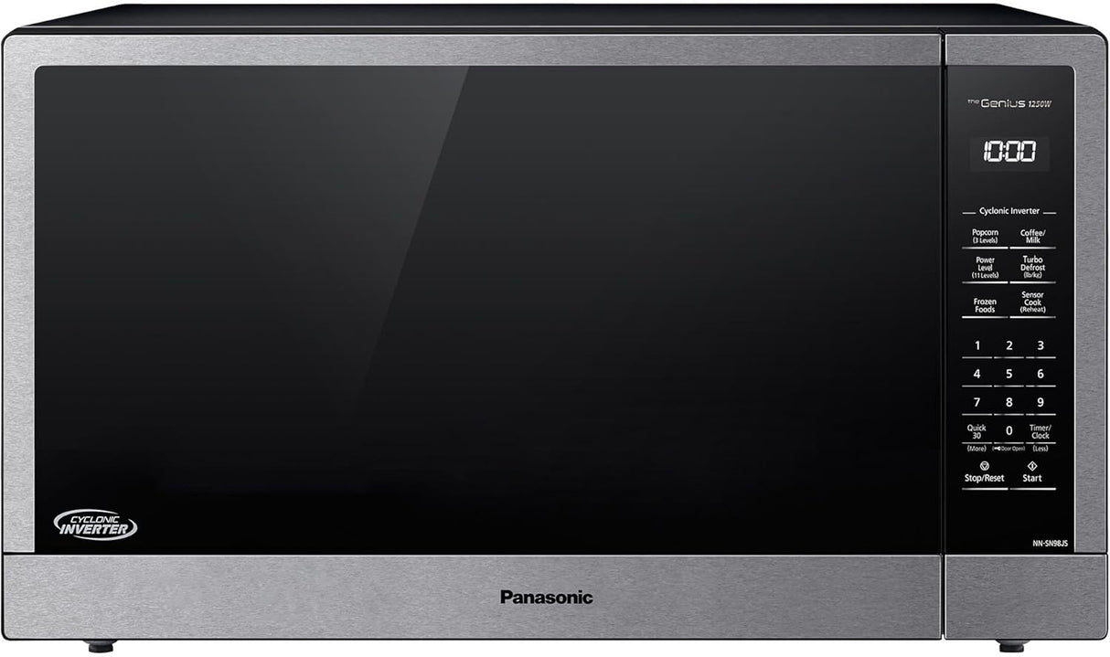 Horno Microondas Panasonic 2.2 cft, Acero Inoxidable, NN-SN98JS
