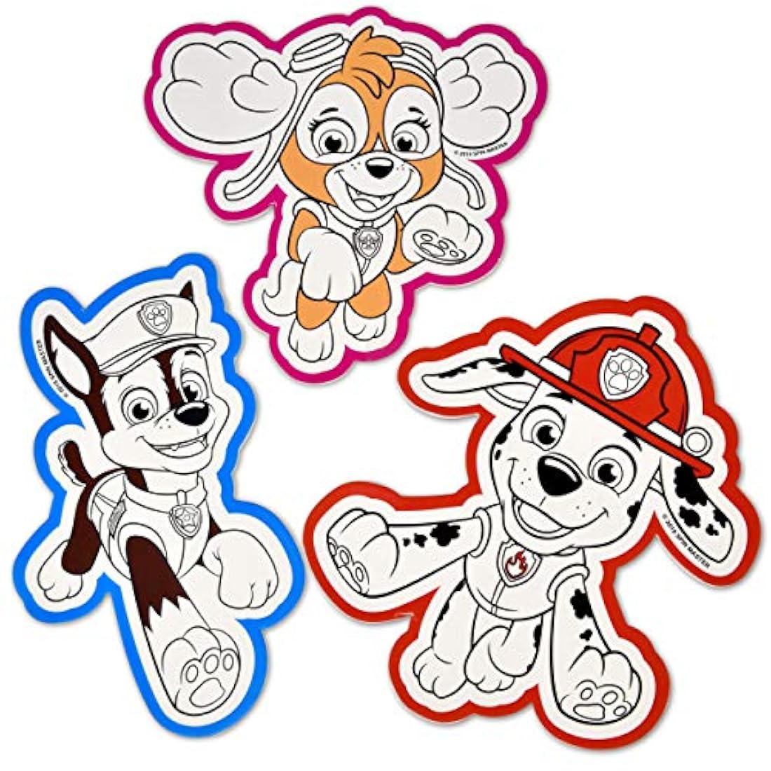 Juego de libros para colorear y actividades de la Patrulla