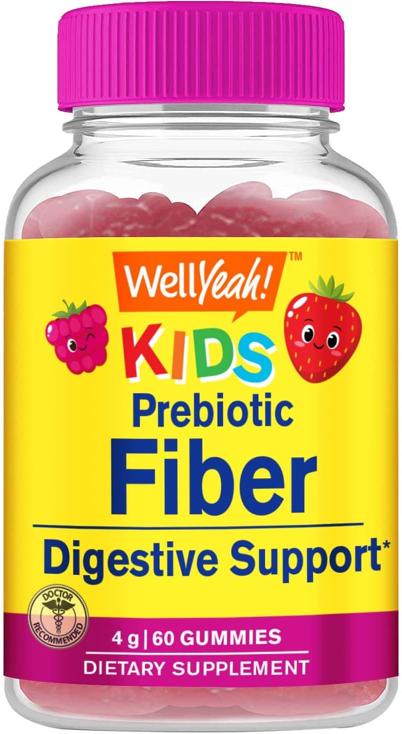 Suplementos de fibra prebiótica para niños WellYeah