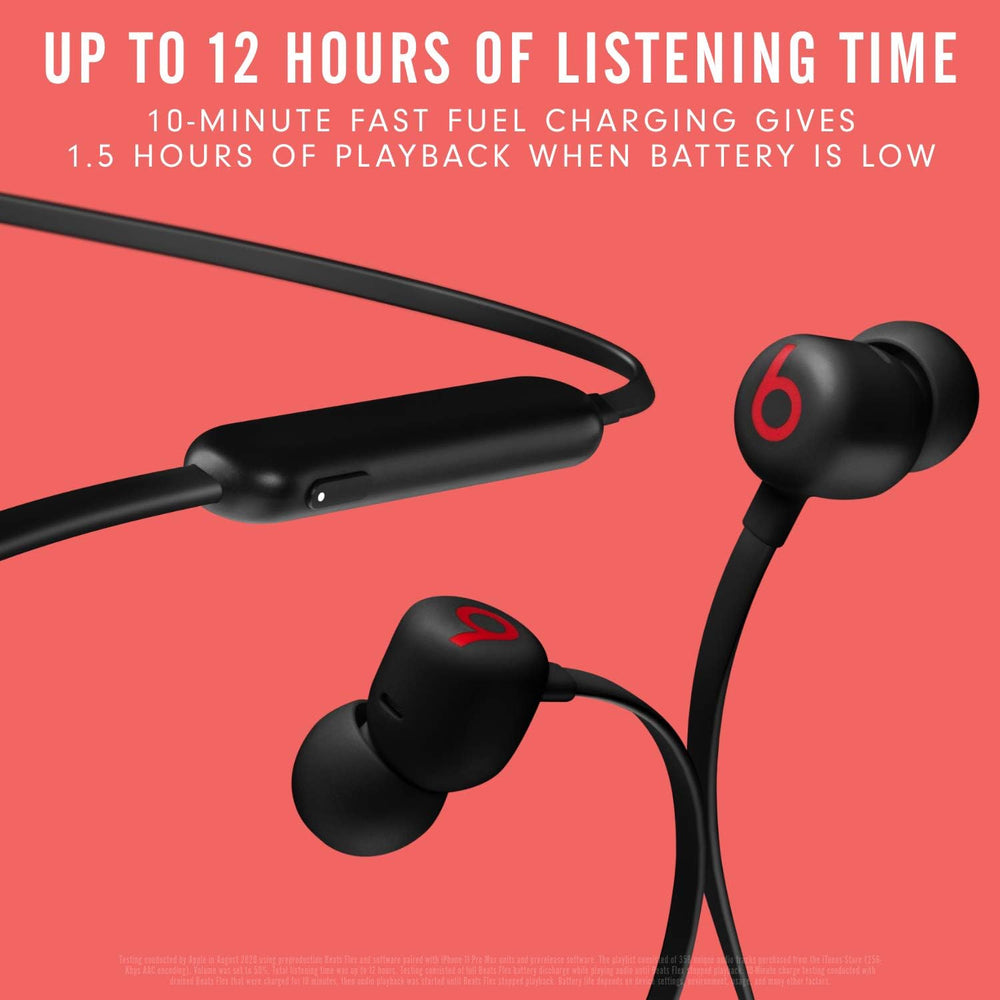Audífonos Inalámbricos Beats Flex - Apple W1, 12h de batería
