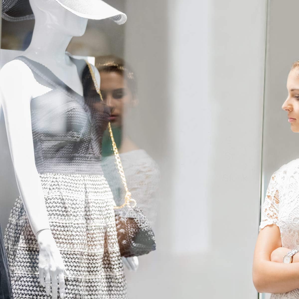 Torso Maniquí Femenino Giantex Altura Ajustable con Soporte