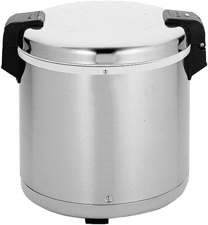 Calentador de arroz Thunder Group, acero inoxidable, 50 tazas, SEJ22000