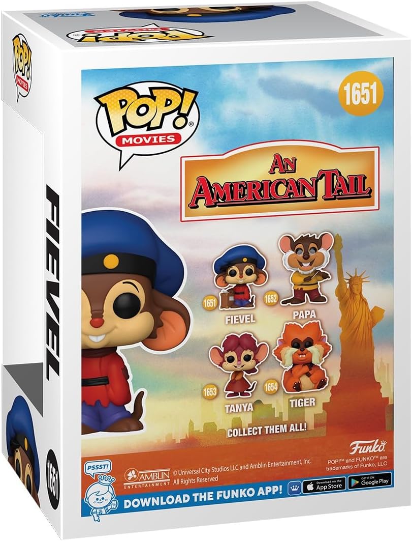 Funko Pop! Películas: Fievel de La Historia Sin Fin - Modelo 2023